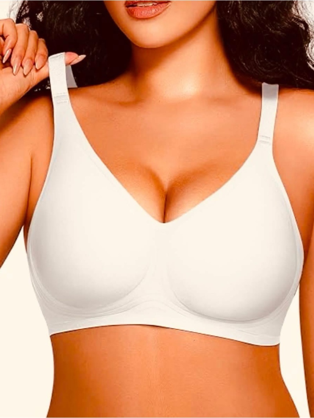 Everyday Wireless Comfort Bra - White
